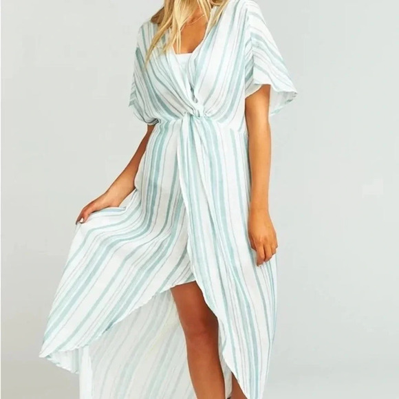 NWT Show Me Your Mumu Get Twisted Maxi Dress M - Picture 3 of 11